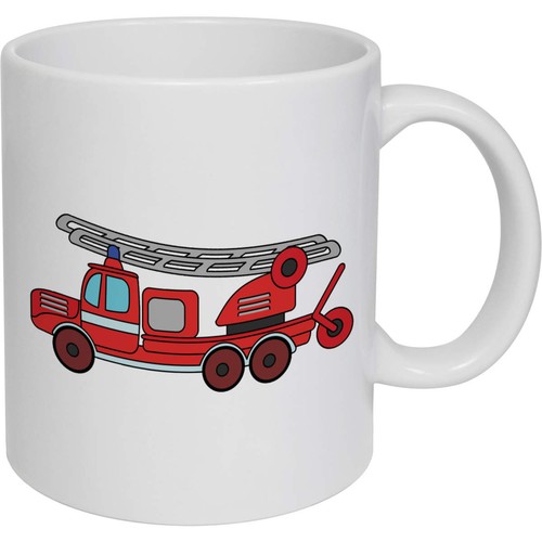 11oz red fire - 'red, truck'