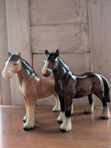 Two vintage shire - two,
