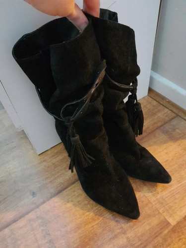 Now black suede next - £15,