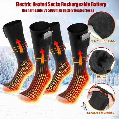 Winter electric heated - winter, socks
