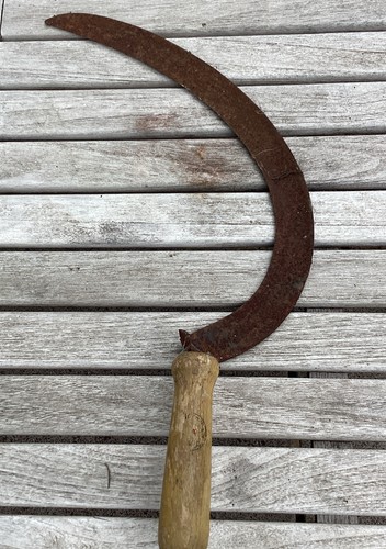 Vintage garden sickle - vintage,