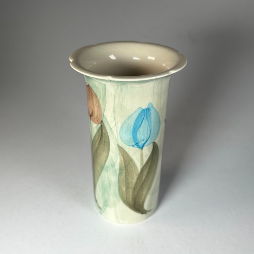 Jersey pottery tulip vase - vase, hand