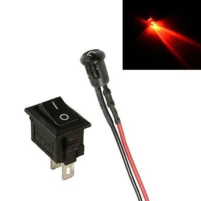 Flashing red small 3mm - 3mm, led