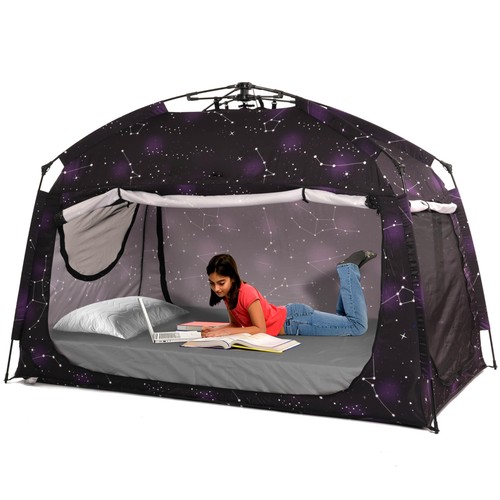 Indoor instant privacy bed - instant,