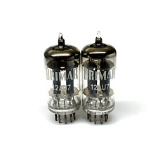 M. Pair 12AU7 ECC82  Long Grey