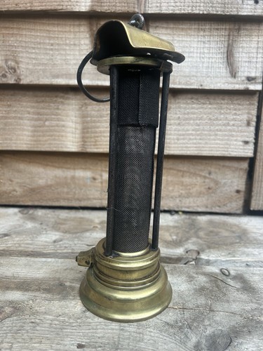 Vintage miners lamp - , lamp,