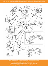 YAMAHA Clamp, 90464-08008 OEM