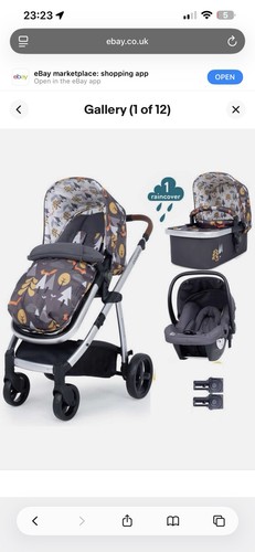 Cosatto leap plus full - full, travel