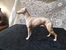 Beswick Pottery - Jovial Roger - Matt Glazed Greyhound Standing  Dog Figure