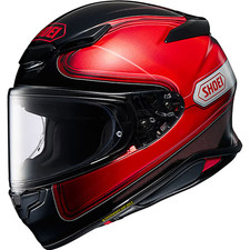 Shoei NXR2 Sheen TC-1 Motorcycle Motorbike Full Face Helmet Red (M)