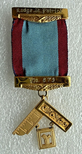 Irish masonic medal jewel - medal,