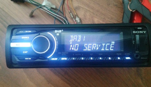 Sony cdx dab700u car stereo - car,