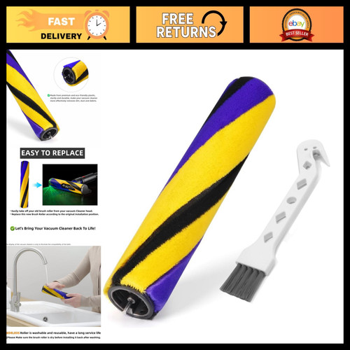 Soft roller brush replacement - soft,