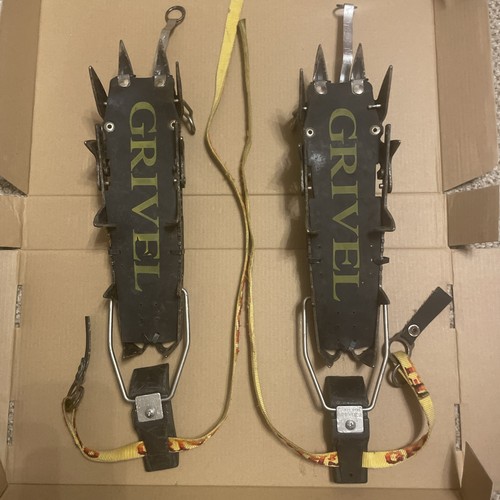 Grivel crampons used - grivel,