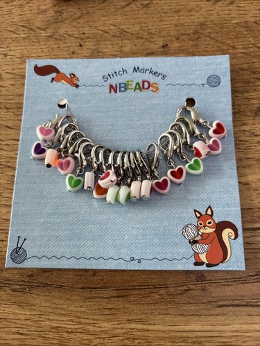 New knitting stitch markers - new,