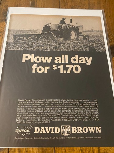 Vintage 1968 david brown - vintage,