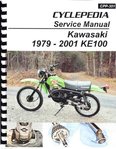Kawasaki ke100 service - service, manual