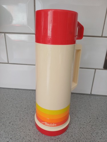 Vintage aladdin thermos vacuum - thermos,