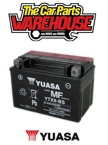 Yuasa ytx9 8ah 12v - 12v, acid