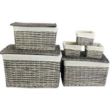 Wicker storage trunks - wicker,