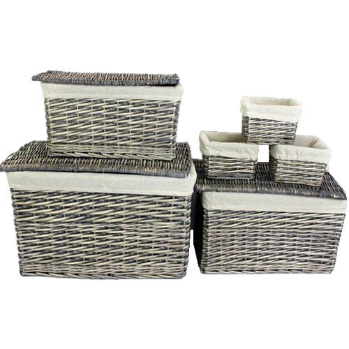 Wicker storage trunks chest - trunks,