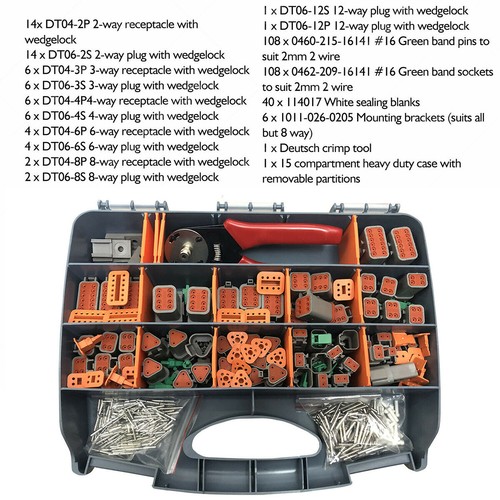 Deutsch connector plug kit - connector,