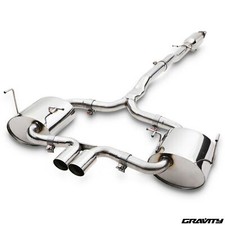 2.5" STAINLESS CAT BACK RACE EXHAUST SYSTEM FOR BMW MINI R53 COOPER S 1.6 02-06