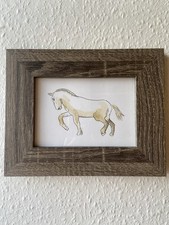 Original Watercolour and Ink Equestrian, Horse Painting Modern