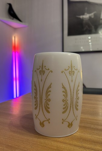 Vintage milk glass - vintage, lampshade