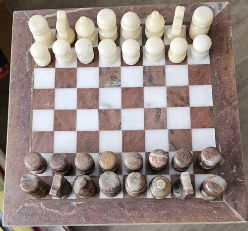 Vintage hand carvrd - , marble