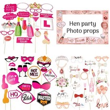 Hen Party Photo Prop set