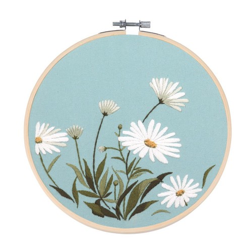Daisy flower cross stitch kit - daisy,