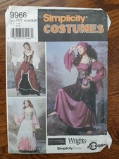 Simplicity Costumes 9966