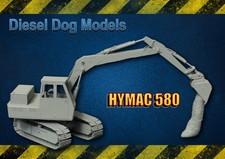 OO Gauge 1-76 scale Hymac 580c Excavator resin kit ( Variations Available)