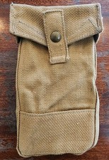 P37 WW2 1943 Canadian Australian Pattern 37 Ancillary Bren Ammo Pouch Webbing