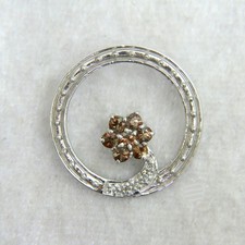 Large Andalusite & Diamond 9ct