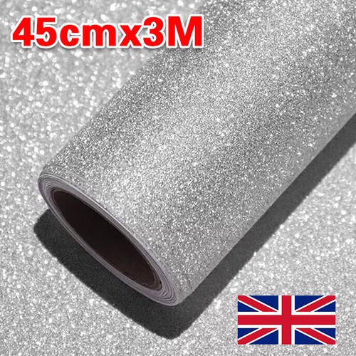 Crystal glitter vinyl - crystal,