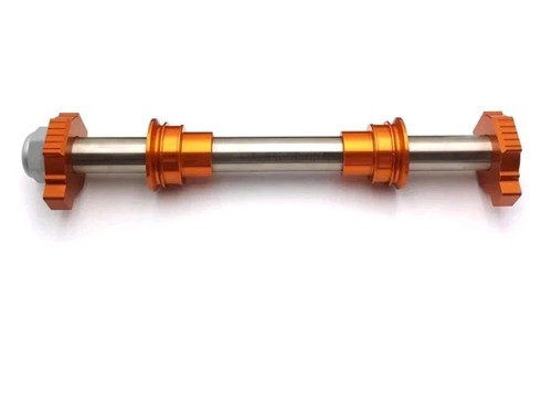 Front rear wheel spindle - &,