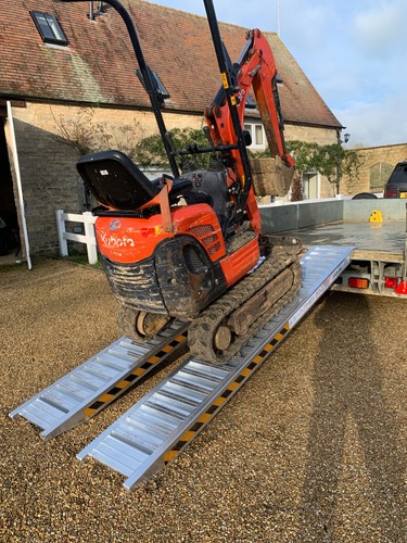 Loading ramps ton heavy - 10',