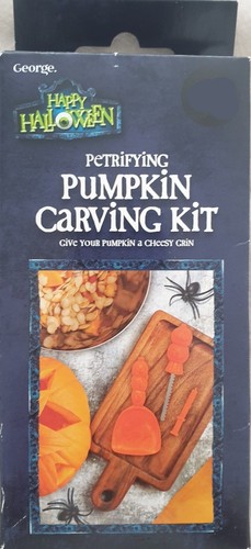 Petrifying pumpkin carving - carving, kit