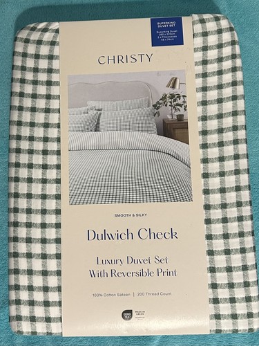 Christy dulwich check super - check,