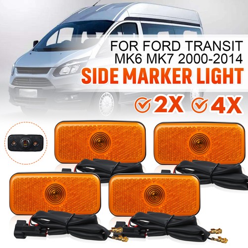 Side marker light lamp - 6x, lens