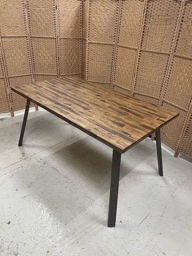 Industrial rectangle dining - industrial,