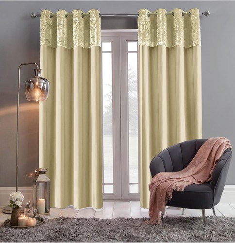 Crushed velvet band - faux, silk