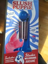 Slush Puppie Slushie Milkshake Machine Includes 4 Paper Cups & 4 Paper Straws