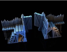 Palisade Gate - 28mm DND/Wargame/RPG Terrain
