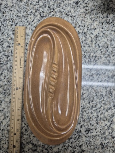 Ashtray vintage brown - ashtray,