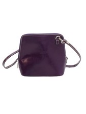 Vera Pelle Italy Women's Bag Purple 100% Other Crossbody