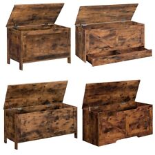 HOOBRO Storage Chest Trunk Toy Chest Toy Box Organizer Unit Shoe Bench