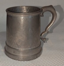 Vintage Wide Glass Bottom hand